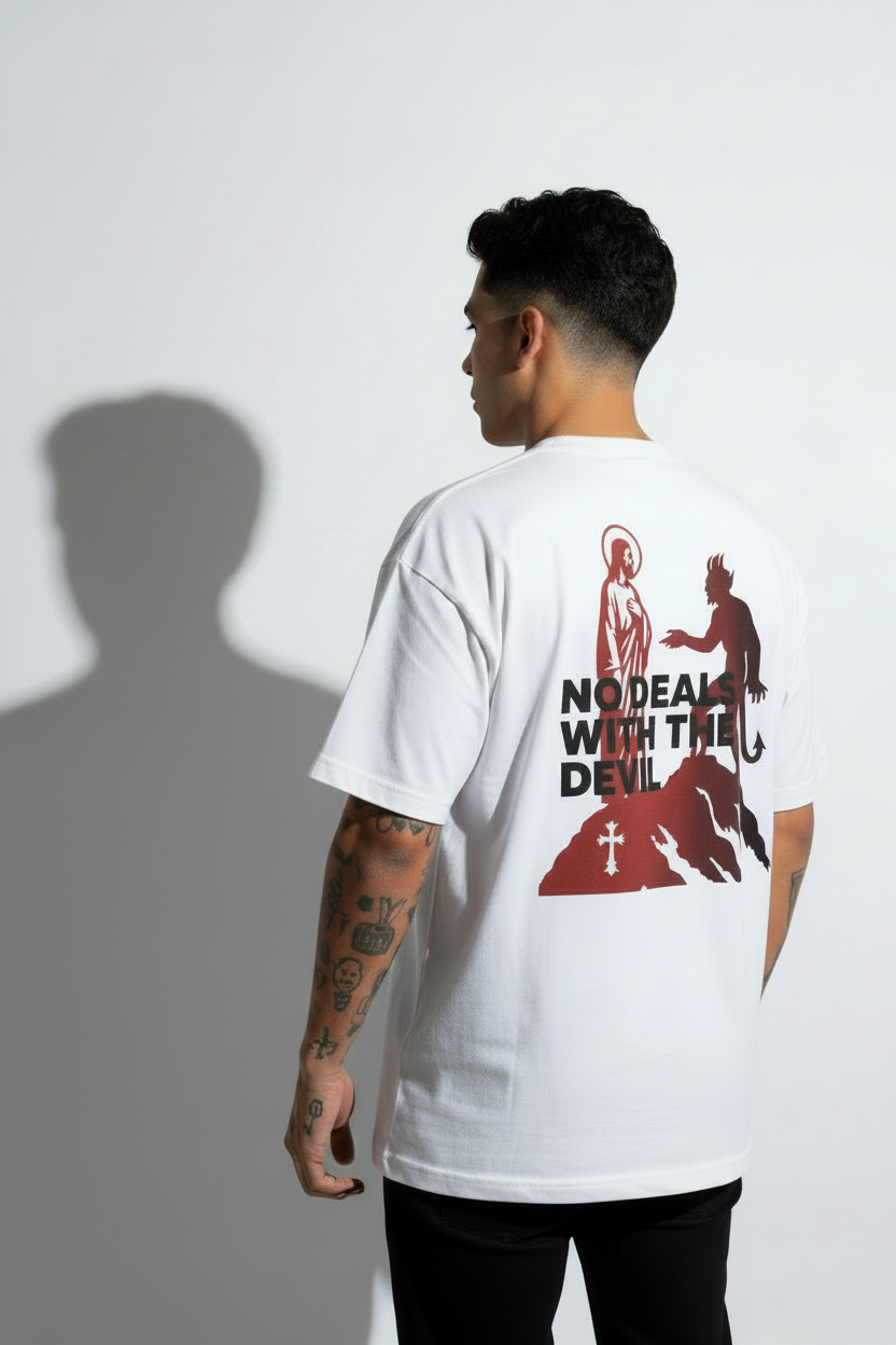 No Deals With The Devil - Clean White